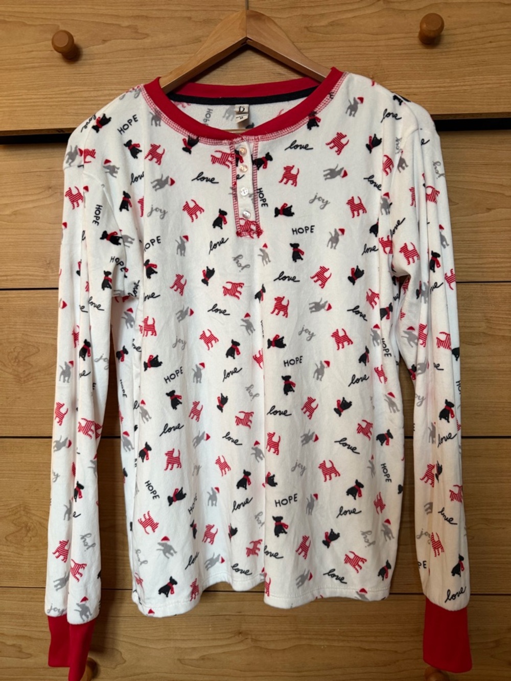 Cozy Christmas Dog Pajama Set | Red & White Cute Holiday Outfit